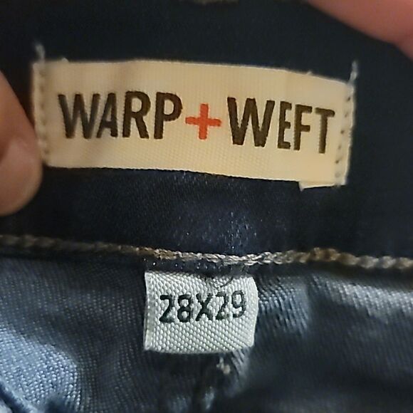 Warp and Weft Maternity Jean's Size 28x29 - Picture 4 of 8